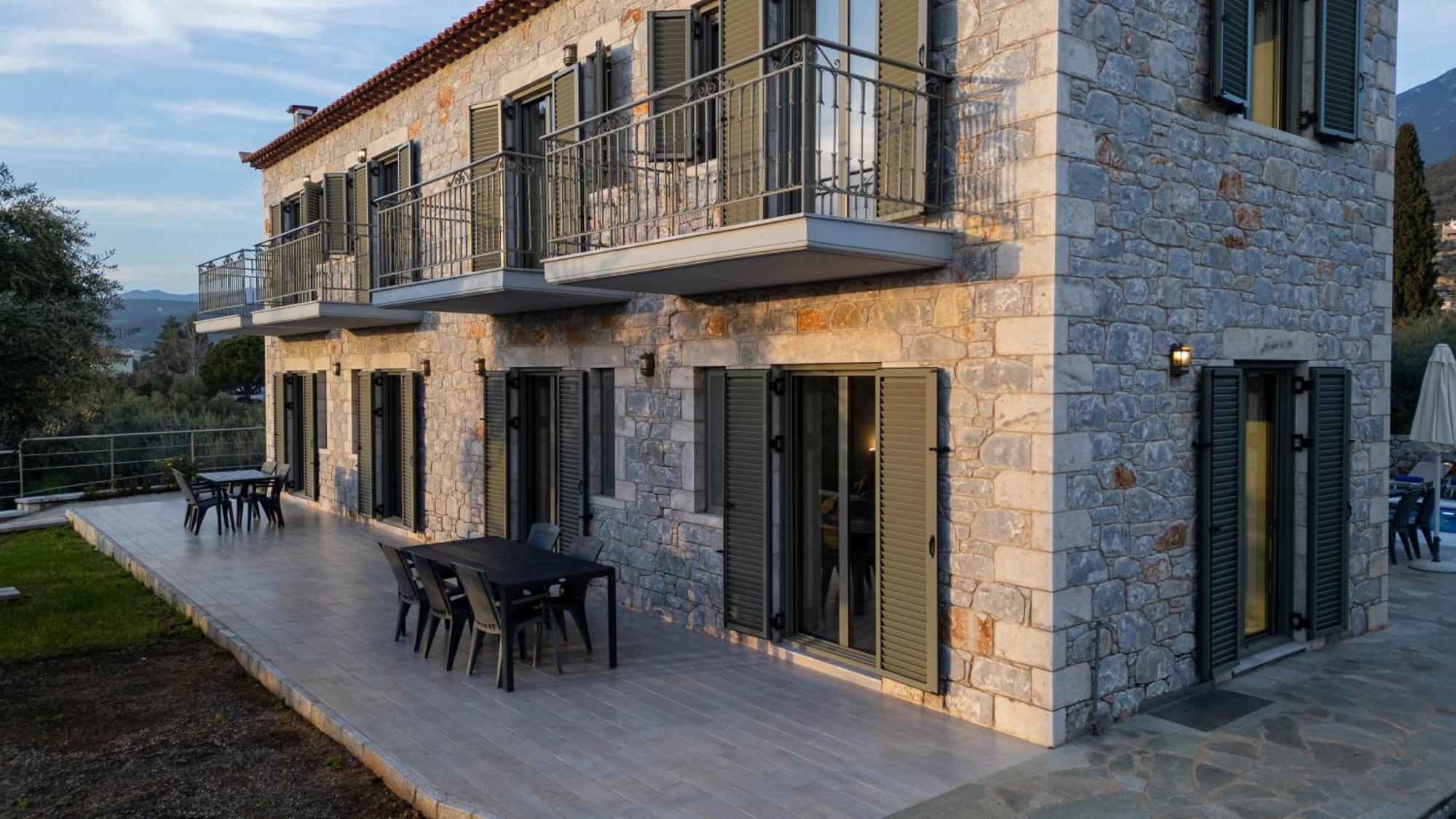 Villa Torri Di Pietra Stoúpa Exterior foto