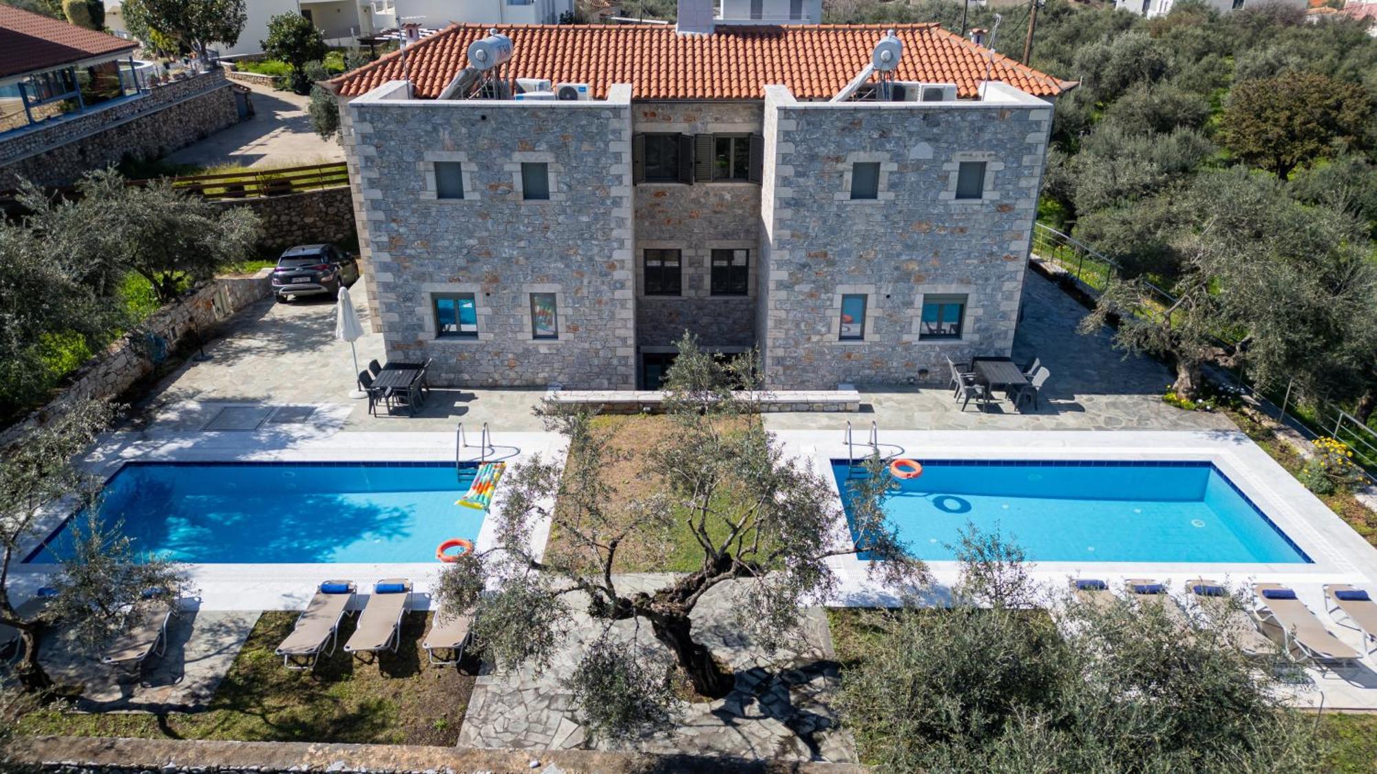 Villa Torri Di Pietra Stoúpa Exterior foto