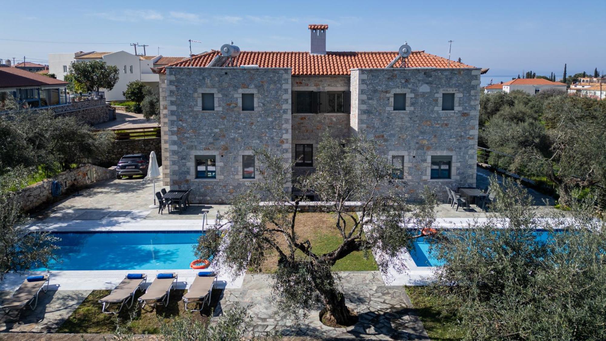 Villa Torri Di Pietra Stoúpa Exterior foto