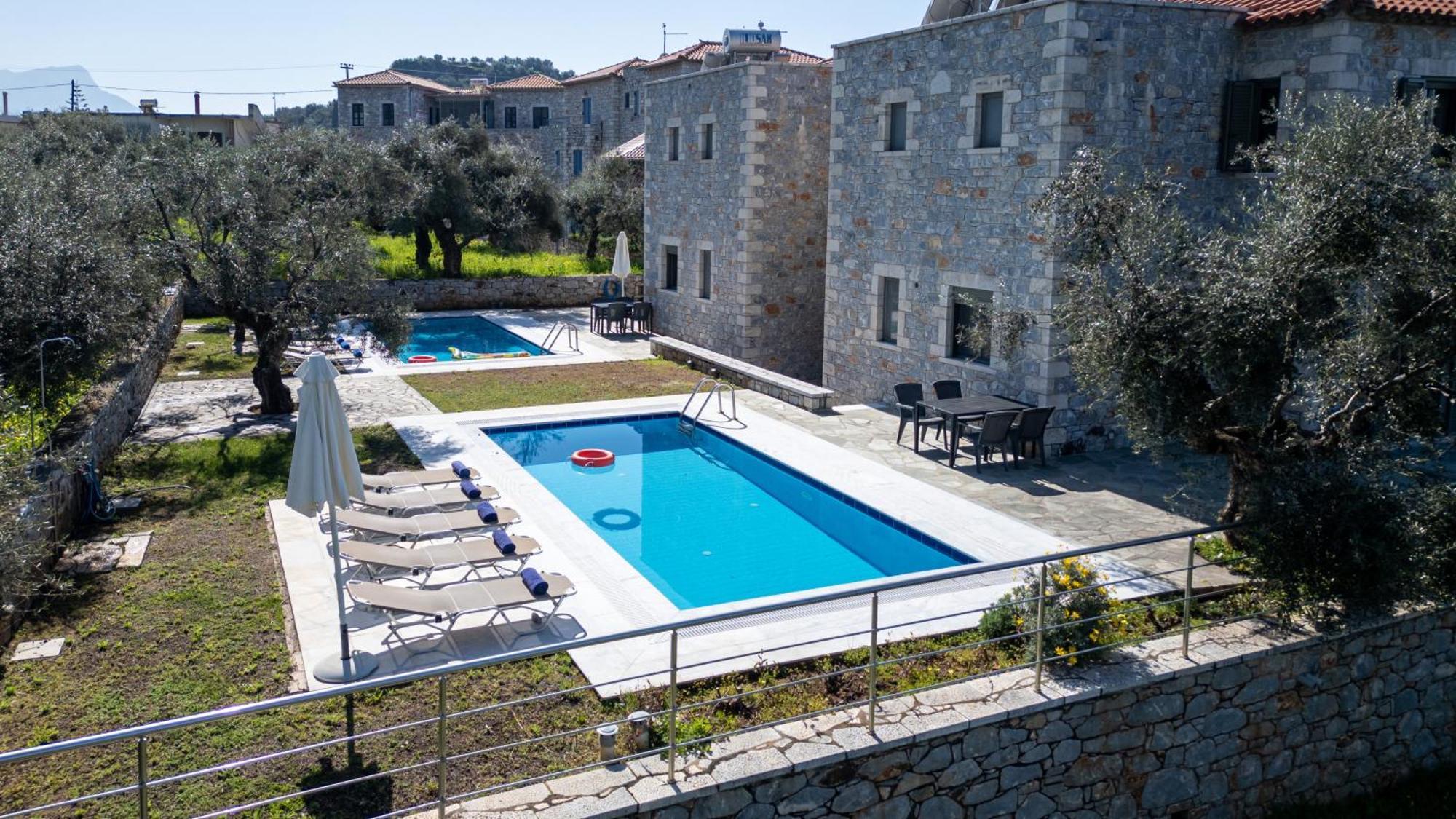 Villa Torri Di Pietra Stoúpa Exterior foto