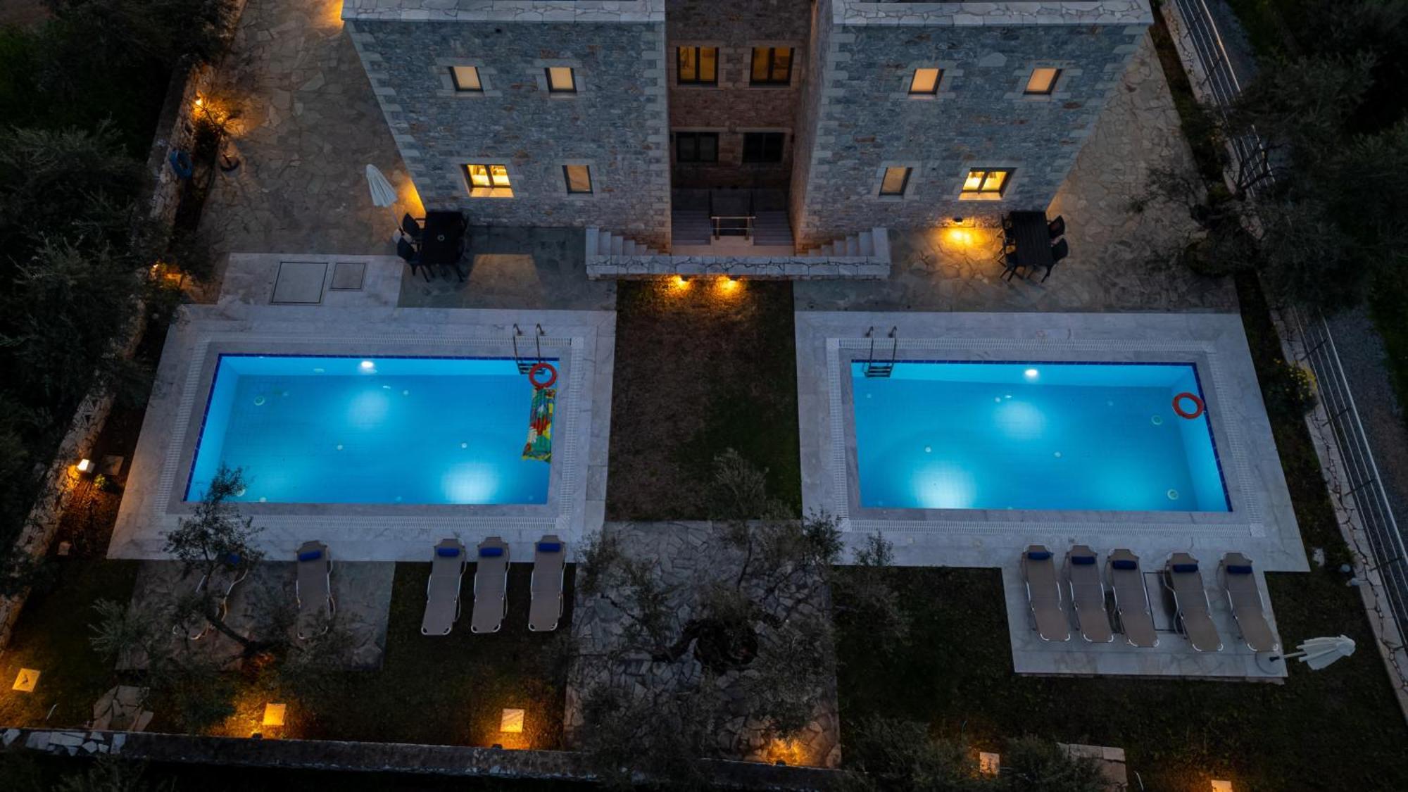 Villa Torri Di Pietra Stoúpa Exterior foto