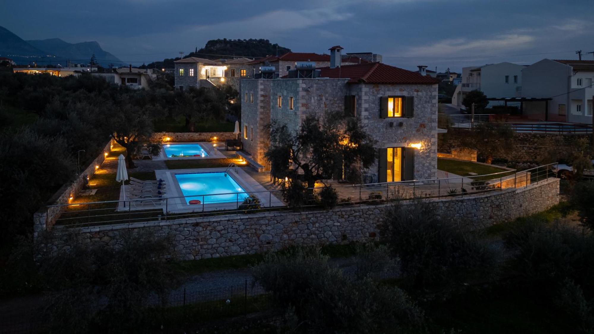 Villa Torri Di Pietra Stoúpa Exterior foto