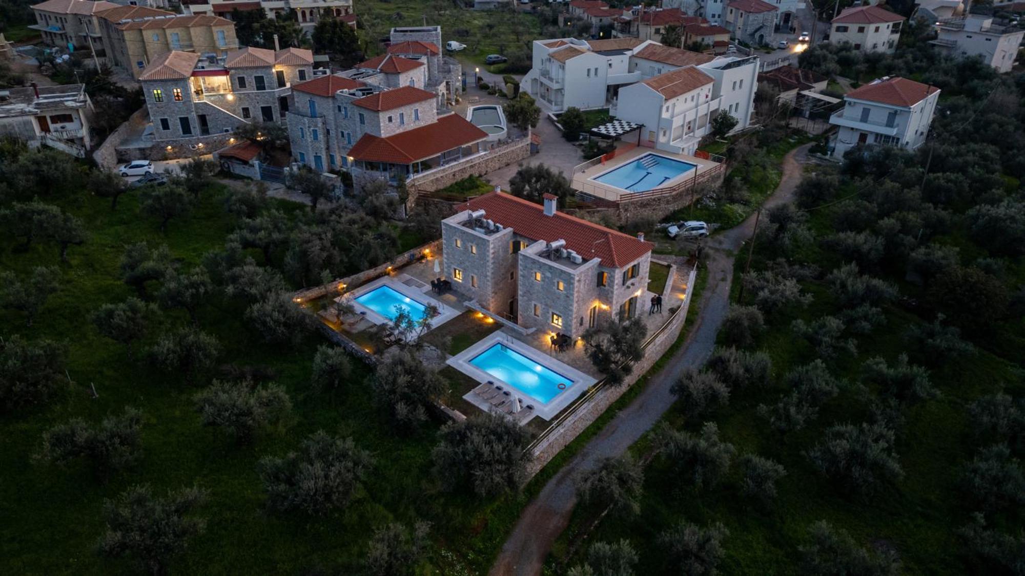 Villa Torri Di Pietra Stoúpa Exterior foto